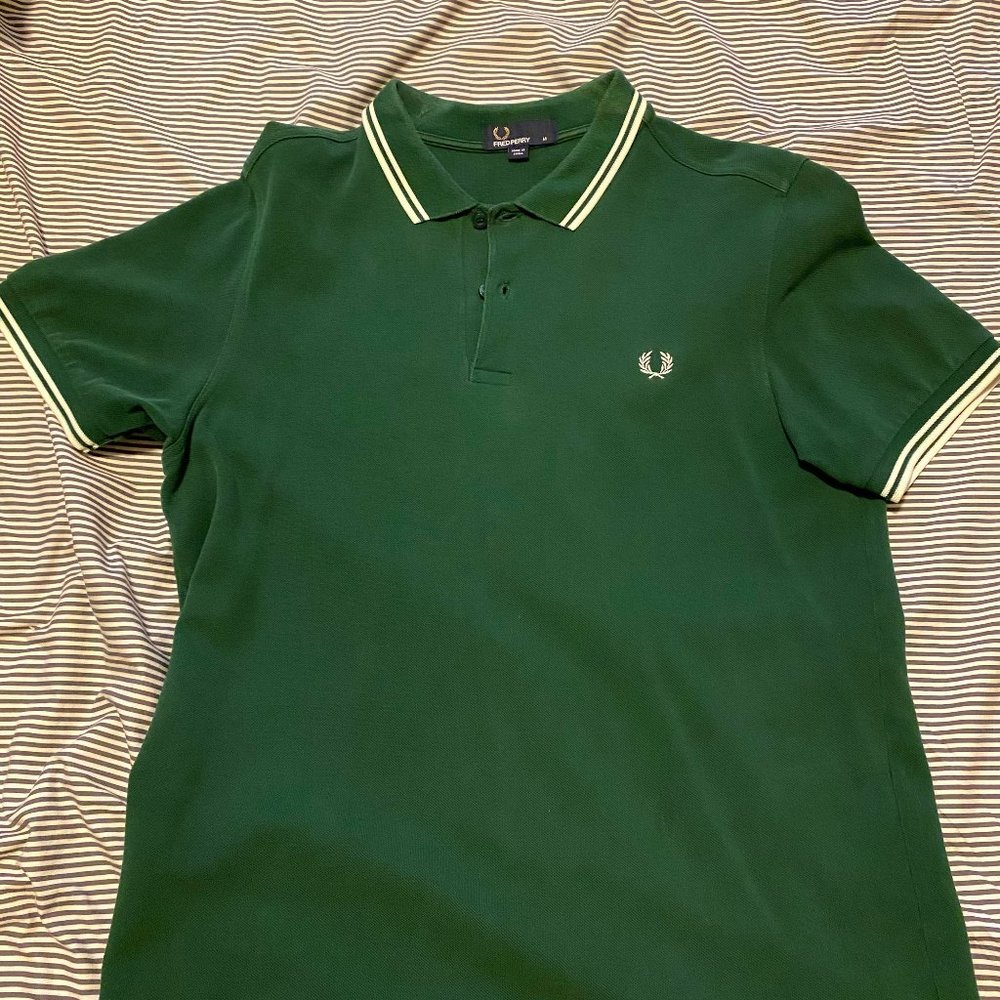 The Fred Perry Shirt M3600 Ivy Green - Medium